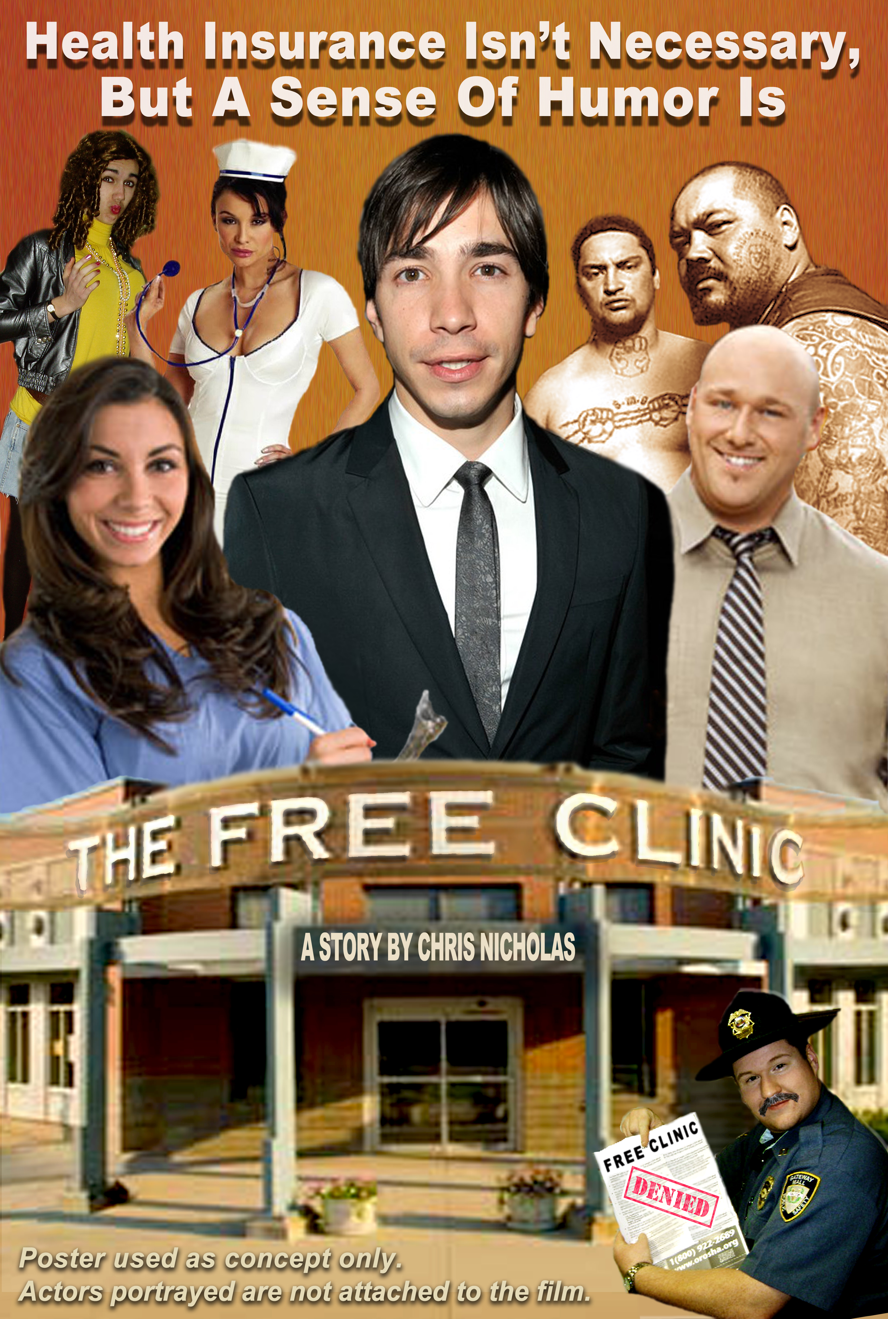 The Free Clinic poster.