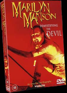 Cover art for Marilyn Manson: Demystifying the Devil.